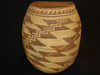 A large Hupa olla shaped storage basket