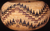 A large Mono Lake Paiute basket by Tina Charlie