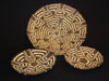 Three Papago Squash blossom baskets