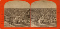 Birdseye View of Sacramento From Top of Capitol