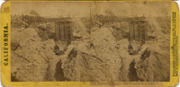 Hydraulic Mining- The Pressure Box, Yuba County