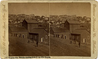 Virginia City, Looking Down Seven Mile Canyon
