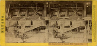 Interior View of Summit Mill, Virginia City