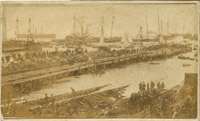 1864 Launch of The Iron Clad Monitor 