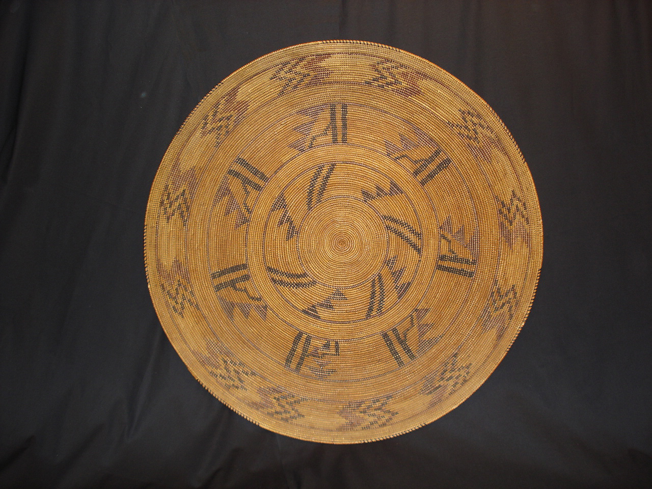 Yokuts Native American Indian Baskets, Basketry Gene Quintana Fine