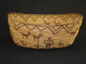 A very nice large Apache figured bowl