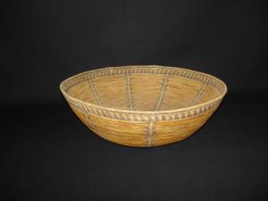 A very rare Chumash bowl basket