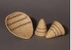 Two Burden Baskets and a Winnowing Tray