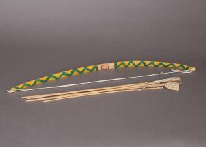 Bow and Arrows (5) made by Charley Keyser