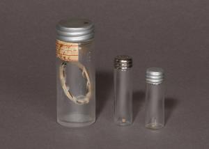Vile of basket materials and micro-miniature basket