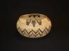 Mono Lake Paiute basket with butterflies