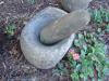 Stoneware mortar and pestle