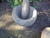 Stoneware mortar and pestle