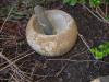 Stoneware mortar and pestle