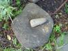 Stoneware mortar and pestle