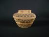 A very fine Kawaiisu Polychrome olla bottleneck-shaped basket