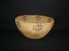 A large Washoe polychrome bowl