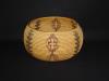 A Washoe polychrome degikup-shaped basket