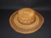 A Yokuts polychrome child's hat